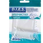 Зубочистки с нитью D.I.E.S, 30 шт.