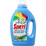 Жидкое средство для стирки Sorti Color, гель, 1.2 л