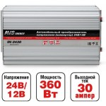 Автомобильный инверт Avs 24/12V IN-2430 30A