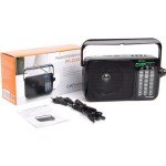 Радиоприемник Сигнал РП-233BT УКВ64-108МГц,СВ,КВ,бат.2*R20,220V,BT/USB/TF/AUX, 6 мм шайба